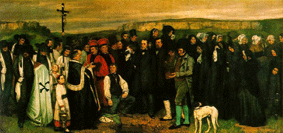 Un enterrement à Ornans (1849-50)
