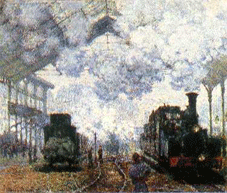 La Gare Saint-Lazare 1877